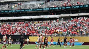 طقس سيئ.. توقف مواجهة الأهلي ضد بالميراس في البرازيل بسبب الأمطار الغزيرة